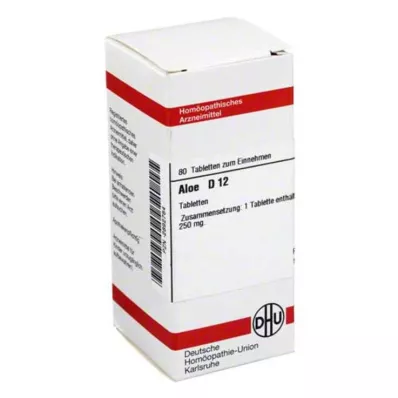 ALOE D 12 tablettia, 80 kpl ALOE D 12 tablettia, 80 kpl