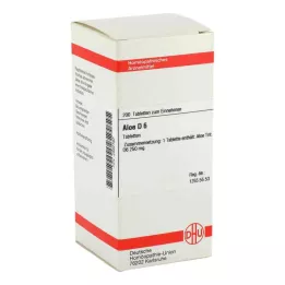 ALOE D 6 tablettia, 200 kpl