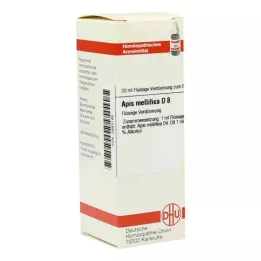 APIS MELLIFICA D 8 -laimennos, 20 ml