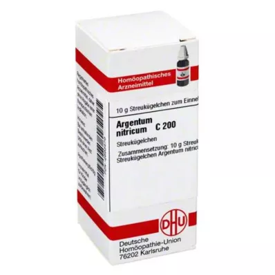 ARGENTUM NITRICUM C 200 palloa, 10 g