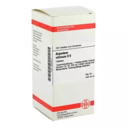 ARGENTUM NITRICUM D 8 tablettia, 200 kpl