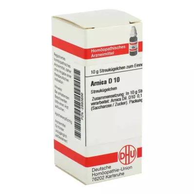 ARNICA D 10 palloa, 10 g ARNICA D 10 palloa, 10 g