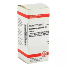 ARSENICUM ALBUM C 30 tablettia, 80 kpl