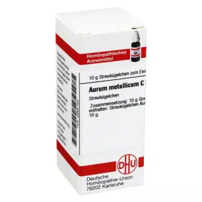AURUM METALLICUM C 200 palloa, 10 g