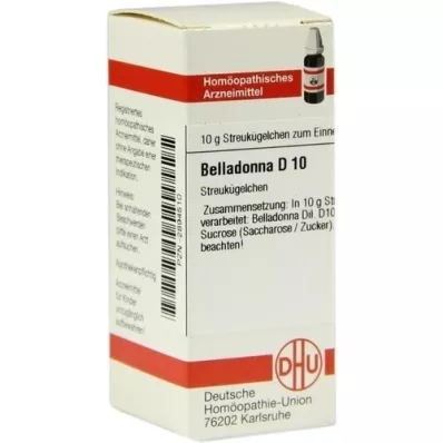 BELLADONNA D 10 palloa, 10 g