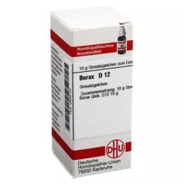 BORAX D 12 palloa, 10 g
