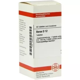 BORAX D 12 tablettia, 80 kpl