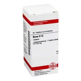 BORAX D 12 tablettia, 80 kpl