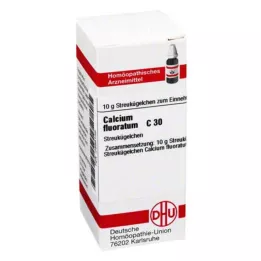 CALCIUM FLUORATUM C 30 palloa, 10 g