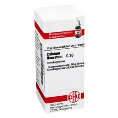 CALCIUM FLUORATUM C 30 palloa, 10 g
