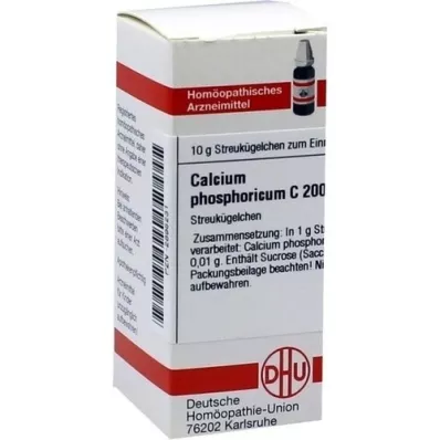 CALCIUM PHOSPHORICUM C 200 palloa, 10 g