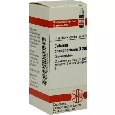 CALCIUM PHOSPHORICUM D 200 palloa, 10 g