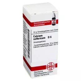 CALCIUM SULFURICUM D 6 palloa, 10 g