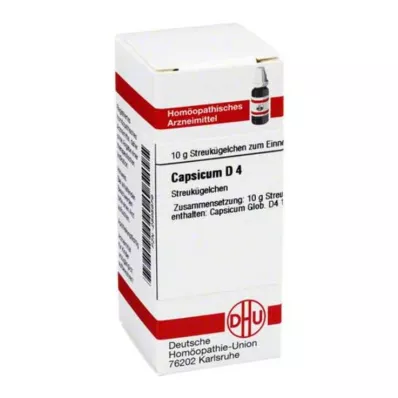 CAPSICUM D 4 palloa, 10 g CAPSICUM D 4 palloa, 10 g