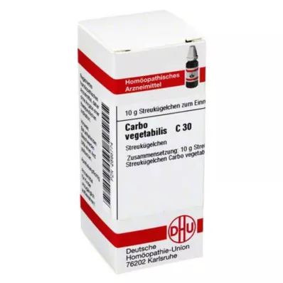 CARBO VEGETABILIS C 30 palloa, 10 g CARBO VEGETABILIS C 30 palloa, 10 g