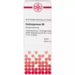 CARDIOSPERMUM D 6 Laimennus, 50 ml