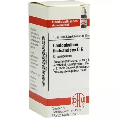 CAULOPHYLLUM THALICTROIDES D 6 palloa, 10 g