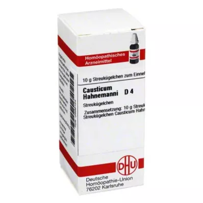 CAUSTICUM HAHNEMANNI D 4 palloa, 10 g CAUSTICUM HAHNEMANNI D 4 palloa, 10 g
