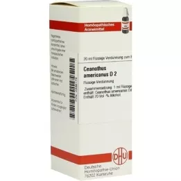 CEANOTHUS AMERICANUS D 2 Laimennus, 20 ml