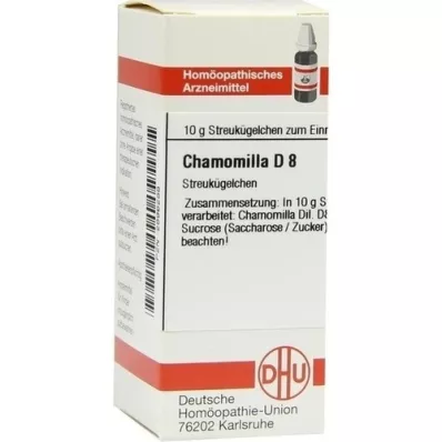 CHAMOMILLA D 8 palloa, 10 g