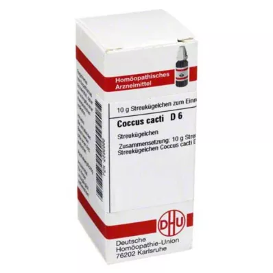 COCCUS kaktukset D 6 palloa, 10 g COCCUS kaktukset D 6 palloa, 10 g