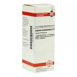 CUPRUM ARSENICOSUM D 6 Laimennus, 20 ml