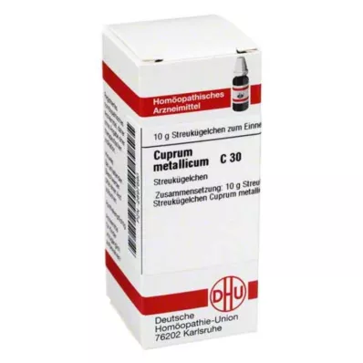 CUPRUM METALLICUM C 30 palloa, 10 g