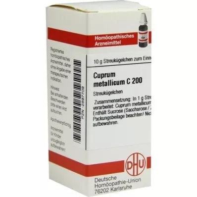 CUPRUM METALLICUM C 200 palloa, 10 g