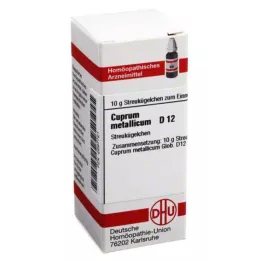 CUPRUM METALLICUM D 12 palloa, 10 g