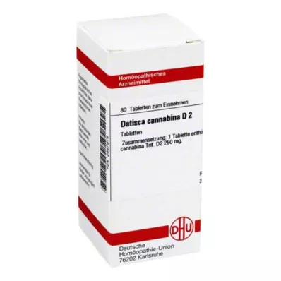 DATISCA cannabina D 2 tablettia, 80 kpl DATISCA cannabina D 2 tablettia, 80 kpl