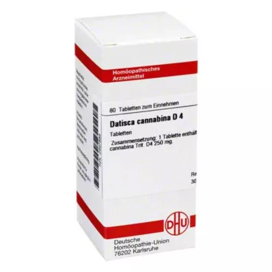 DATISCA cannabina D 4 tablettia, 80 kpl DATISCA cannabina D 4 tablettia, 80 kpl