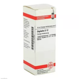 DIGITALIS D 12 Laimennus, 20 ml