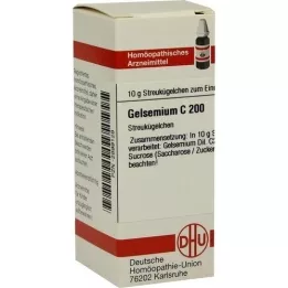 GELSEMIUM C 200 palloa, 10 g