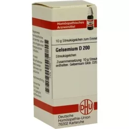 GELSEMIUM D 200 palloa, 10 g