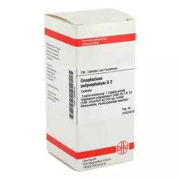 GNAPHALIUM POLYCEPHALUM D 2 tablettia, 200 kpl