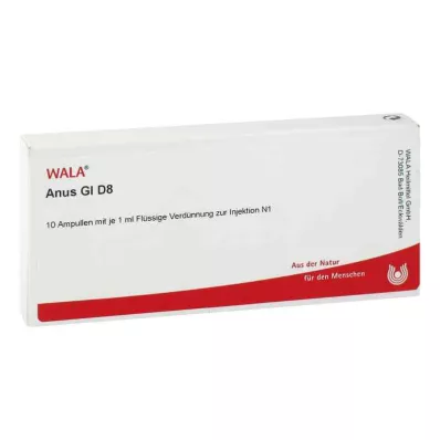 ANUS GL D 8 Ampullit, 10X1 ml