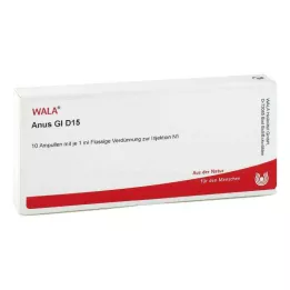 ANUS GL D 15 Ampullit, 10X1 ml