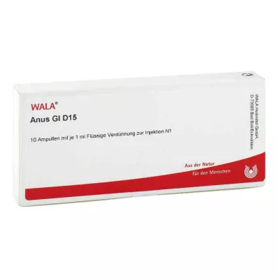 ANUS GL D 15 Ampullit, 10X1 ml ANUS GL D 15 Ampullit, 10X1 ml