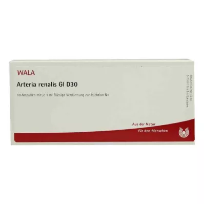 ARTERIA RENALIS GL D 30 ampullia, 10X1 ml ARTERIA RENALIS GL D 30 ampullia, 10X1 ml