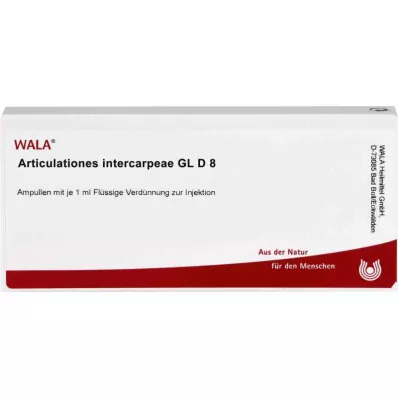 ARTICULATIONES intercarpeae GL D 8 ampullia, 10X1 ml ARTICULATIONES intercarpeae GL D 8 ampullia, 10X1 ml