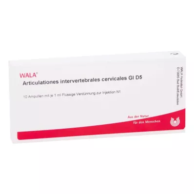 ARTICULATIONES intervertebral.cerv.GL D 5 ampullia, 10X1 ml ARTICULATIONES intervertebral.cerv.GL D 5 ampullia, 10X1 ml