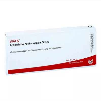 ARTICULATIO radiokarppi GL D 6 ampullia, 10X1 ml ARTICULATIO radiokarppi GL D 6 ampullia, 10X1 ml