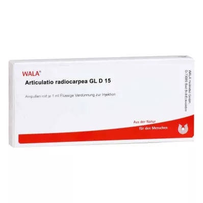 ARTICULATIO radiokarpalo GL D 15 ampullia, 10X1 ml ARTICULATIO radiokarpalo GL D 15 ampullia, 10X1 ml