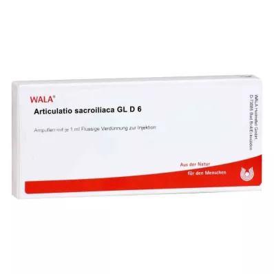 ARTICULATIO sacroiliaca GL D 6 ampullia, 10X1 ml