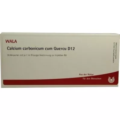 CALCIUM CARBONICUM CUM quercus D 12 ampullia, 10X1 ml