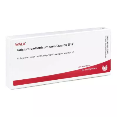 CALCIUM CARBONICUM CUM quercus D 12 ampullia, 10X1 ml