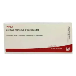 CARDUUS MARIANUS E fructibus D 3 Ampullit, 10X1 ml