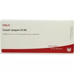 CAVUM tympani GL D 6 ampullia, 10X1 ml