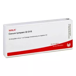 CAVUM Tympani GL D 15 ampullia, 10X1 ml