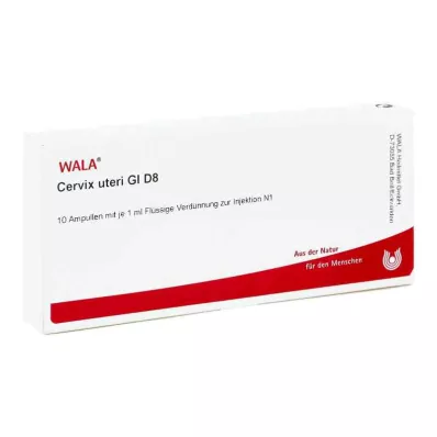 CERVIX uteri GL D 8 ampullia, 10X1 ml